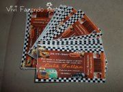 10 convites personalizados.